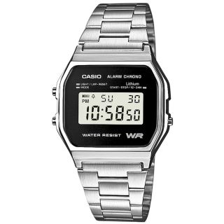 CASIO Vintage A158WEA-1EF Women's Watch / silver (A158WEA-1EF)