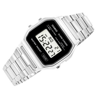 CASIO Vintage A158WEA-1EF Women's Watch / silver (A158WEA-1EF)