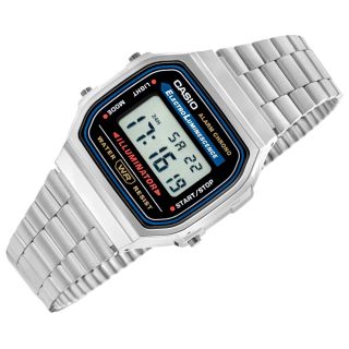 CASIO Vintage A168WA-1YES Watch / silver (A168WA-1YES)