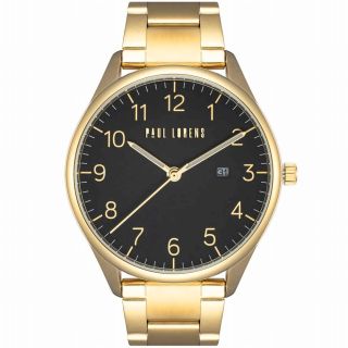 Paul Lorens Men's Watch PL1273B2-1D1 Gold (PL1273B2-1D1)