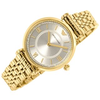 Emporio Armani Round Gold Dial AR11766 Wristwatch (4064092376548)