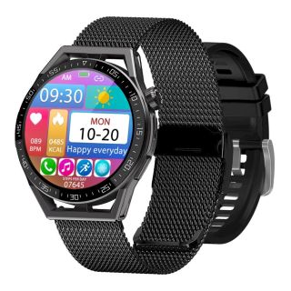 Rubicon RNCE88-2 Smartwatch with Silicone Strap + Bracelet / black (RNCE88-2)