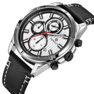 Perfect Men’s Chronograph Watch CH03L-02 / silver (CH03L-02)