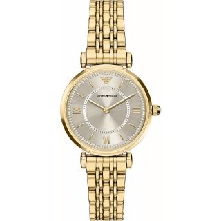 Emporio Armani Round Gold Dial AR11766 Wristwatch (4064092376548)