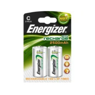 Energizer 633001 Rechargeable C Batteries 2500mAh (633001)