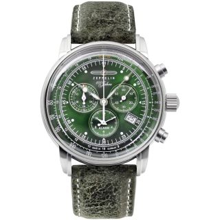 ZEPPELIN 100 Jahre Chronograph Men’s Watch 8680-4 / silver (8680-4)