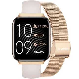 Smartwatch Gravity Strap + Bracelet GT44-2 / Rose Gold (GT44-2)