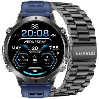 Smartwatch Gravity Strap + Bracelet GT42-2 / black (GT42-2)