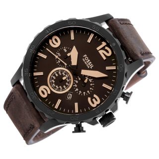 FOSSIL Nate Men's Watch JR1487 / silver (JR1487)