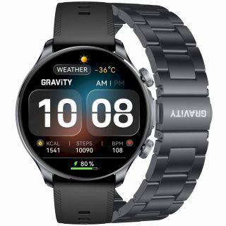 Smartwatch Gravity Strap + Bracelet GT35-2 / black (GT35-2)