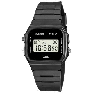 CASIO Unisex F-91WB-1AVEF Watch / black (F-91WB-1AVEF)