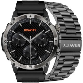 Smartwatch Gravity Strap + Bracelet GT46-1 / black (GT46-1)