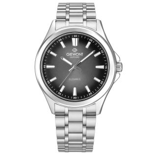 Giewont Elegance Sapphire Men's Watch / silver/black (GW5160-B2)