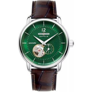 ZEPPELIN LZ120 Open Heart Automatic Men’s Watch 8166-4 / silver (8166-4)