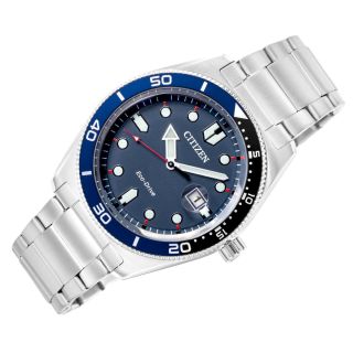 CITIZEN Marine Sporty Men’s Watch AW1761-89L / silver-blue (AW1761-89L)