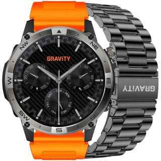 Smartwatch Gravity Strap + Bracelet GT46-4 / black (GT46-4)