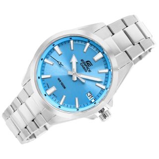 CASIO Edifice EFV-100D-2BVUEF Men’s Watch 10 BAR / silver (EFV-100D 2BVUEF)