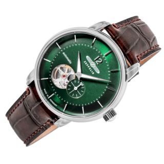 ZEPPELIN LZ120 Open Heart Automatic Men’s Watch 8166-4 / silver (8166-4)
