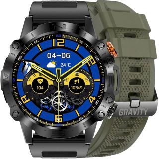 Smartwatch Gravity with 2 Straps GT20-7 / black (GT20-7)