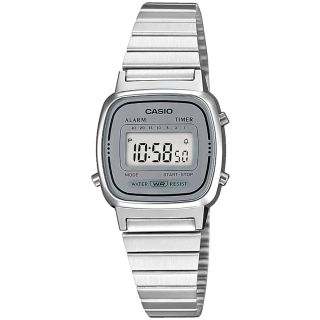 CASIO Vintage LA670WEA-7EF Women's Watch / silver (LA670WEA-7EF)