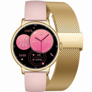 Smartwatch Gravity Strap + Bracelet GT33-1 / Gold (GT33-1)