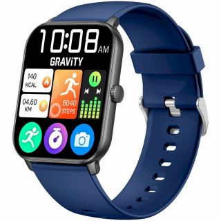 Smartwatch Gravity GT36-6 / black-blue (GT36-6)