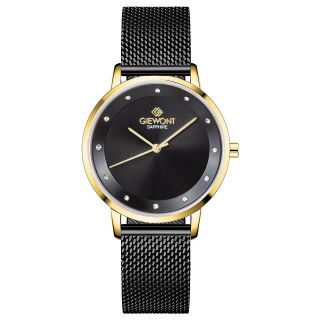Giewont Sapphire Women's Watch GW4130-B4 / gold/black (GW4130-B4)