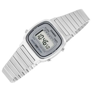 CASIO Vintage LA670WEA-7EF Women's Watch / silver (LA670WEA-7EF)