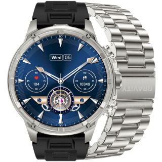 Smartwatch Gravity Strap + Bracelet GT41-3 / silver (GT41-3)