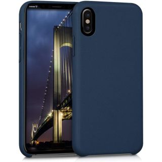 Mocco Liquid Silicone Soft Back Case for Apple iPhone 11 Pro Max Blue (MO-LQ-APP-11PRM-BL)