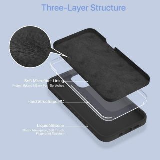 Mocco Liquid Silicone Soft Back Case for Apple iPhone 11 Pro Max Blue (MO-LQ-APP-11PRM-BL)