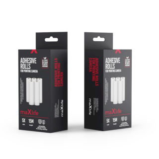 Maxlife Adhesive Roll Set for Printing Camera 3pcs. (OEM0200617)