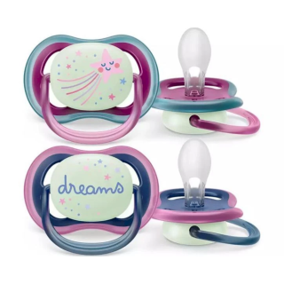 Philips Avent Ultra Air Night SCF376/14 Pacifier 2pcs (SCF376/14)