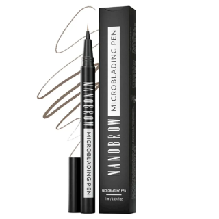 Nanobrow Microblading Pen Light/Warm Brown 1ml (5905669547536)