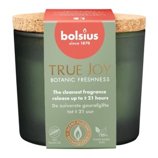 Bolsius True Joy Scented Candle 66x83mm Botanic Freshness (37996963)