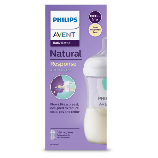 Philips Avent Natural Response SCY673/01 Feeding Bottle 260 ml (SCY673/01)