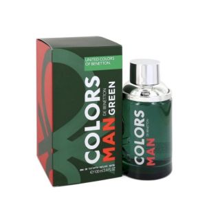 Benetton Colors Man Green Perfume EDT 100ml (8433982011245)