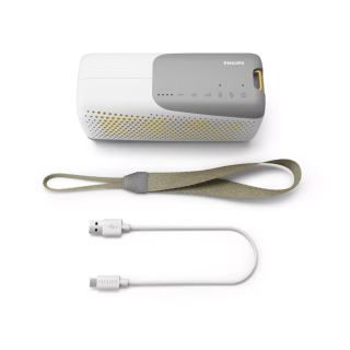 Philips TAS4807W/00 Mono Portable Speaker 20 W / White (TAS4807W/00)