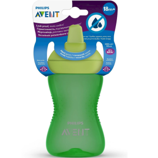 Philips Avent My Grippy SCF804/03 Drinking Bottle 300 ml / Green (SCF804/03)