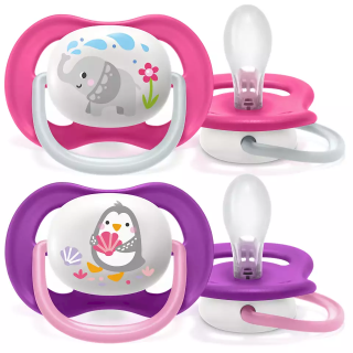 Philips SCF080/08 Avent Ultra Air Animals Baby Teat 6-18m / 2pcs. (SCF080/08)