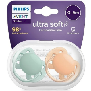 Philips AVENT SCF091/03 Ultra-soft Pacifier 2 pcs (SCF091/03)
