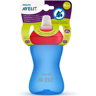 Philips Avent My Grippy SCF802/01 Dzeramā pudele 300 ml / Blue (SCF802/01)