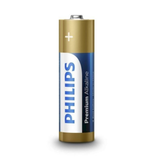 Philips AA LR6 Premium Alkaline Battery 1.5V 4pcs (6959033840838)