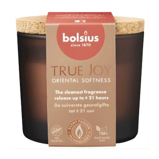 Bolsius True Joy Scented Candle 66x83mm Oriental Softness (37996979)