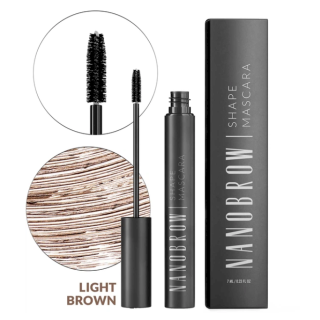 Nanobrow Shape Mascara Light Brown 7ml (5905669547376)