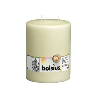 Bolsius Mamoth Cylinder Candle 200x150mm Beige (37830105)