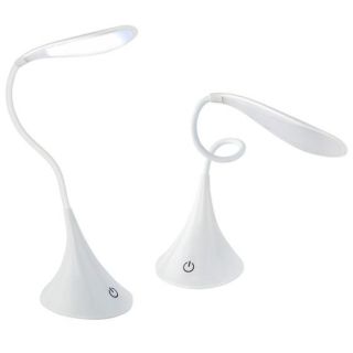 RoGer LED Desk Lamp USB / 360 °/ 1W / White (RO-L5013-WH)