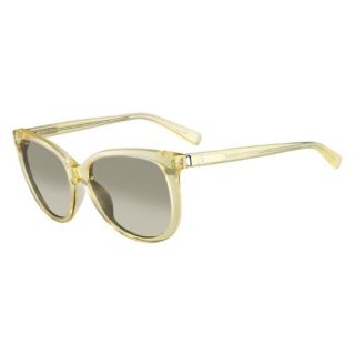 Calvin Klein Women’s Sunglasses Pale Yellow (750779043318)