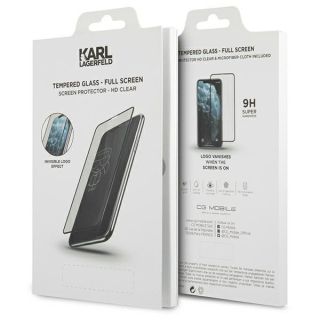 Karl Lagerfeld KLSPP12MTR Magic Logo Tempered Glass Full Coverage Apple iPhone 12 / 12 Pro (KLSPP12MTR)