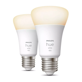 Philips Hue White A60 E27 Smart bulb 2 pcs (929001821623)